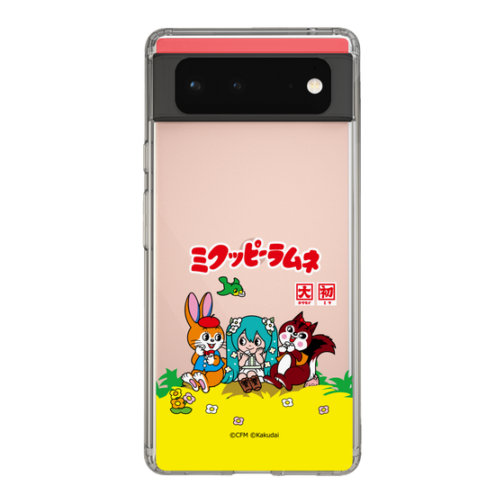 スリムプロテクションケース［ 初音ミク×クッピーラムネ - パッケージ - クリア ］