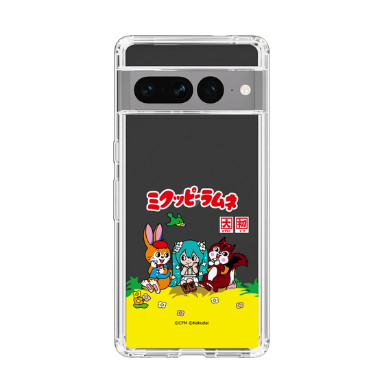 スリムプロテクションケース［ 初音ミク×クッピーラムネ - パッケージ - クリア ］