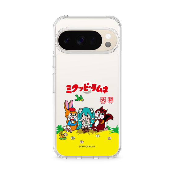 スリムプロテクションケース［ 初音ミク×クッピーラムネ - パッケージ - クリア ］