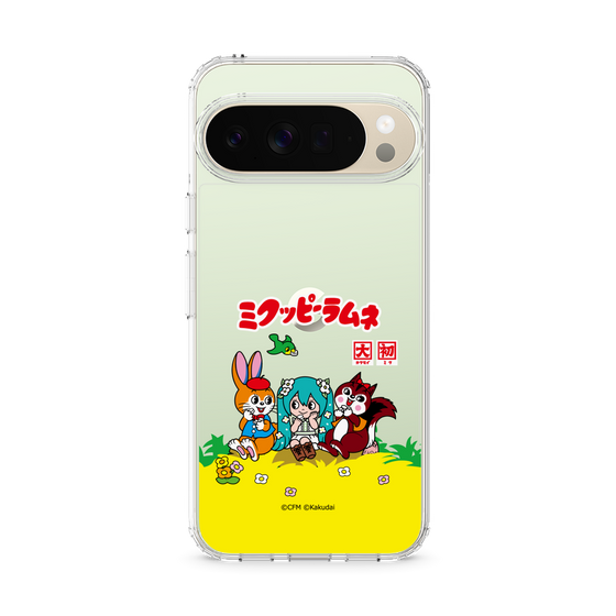スリムプロテクションケース［ 初音ミク×クッピーラムネ - パッケージ - クリア ］
