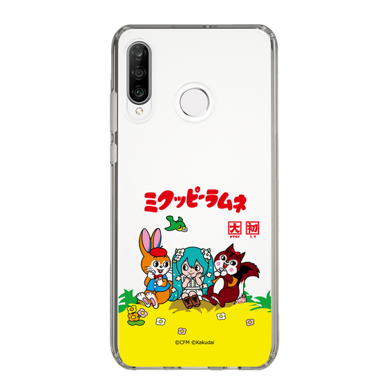 スリムプロテクションケース［ 初音ミク×クッピーラムネ - パッケージ - クリア ］