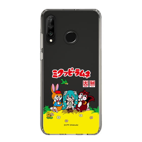 スリムプロテクションケース［ 初音ミク×クッピーラムネ - パッケージ - クリア ］