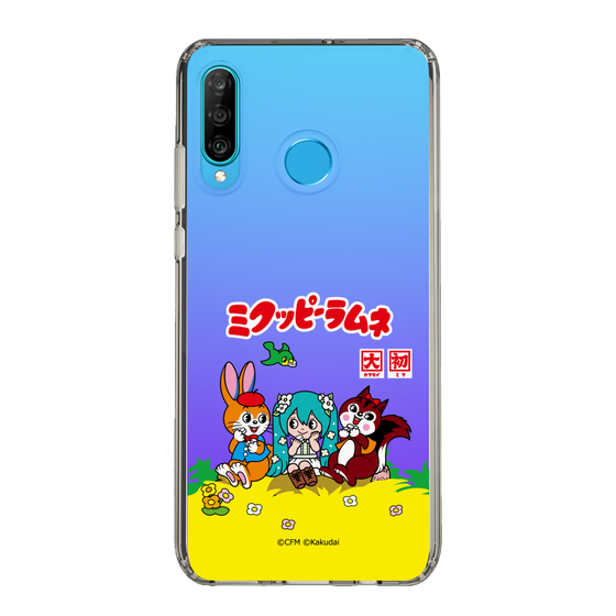スリムプロテクションケース［ 初音ミク×クッピーラムネ - パッケージ - クリア ］