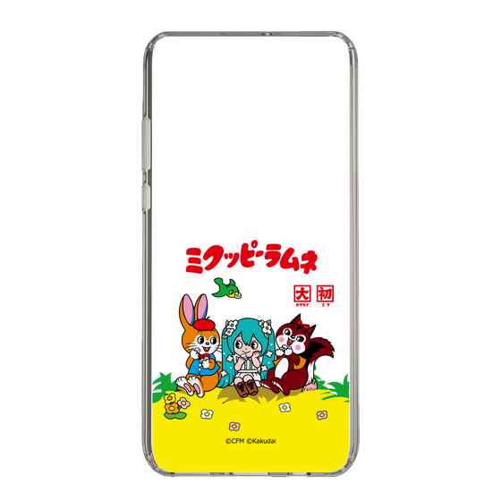 スリムプロテクションケース［ 初音ミク×クッピーラムネ - パッケージ - クリア ］