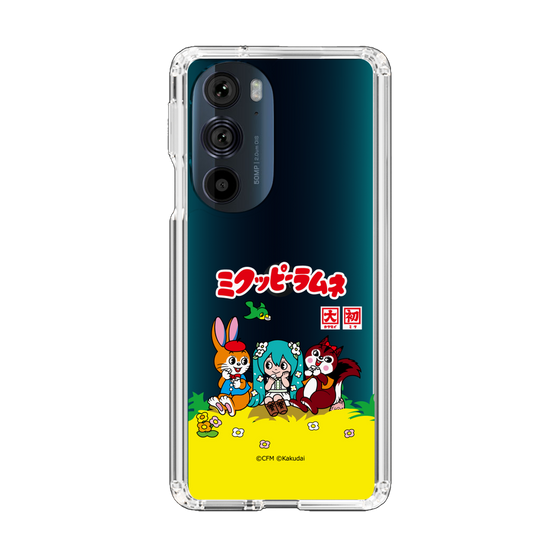 スリムプロテクションケース［ 初音ミク×クッピーラムネ - パッケージ - クリア ］