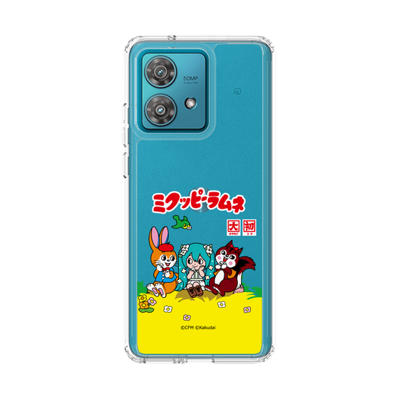 スリムプロテクションケース［ 初音ミク×クッピーラムネ - パッケージ - クリア ］