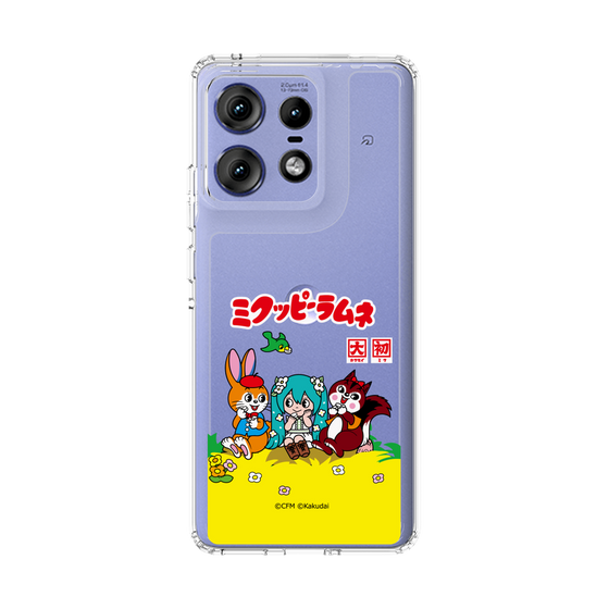 スリムプロテクションケース［ 初音ミク×クッピーラムネ - パッケージ - クリア ］