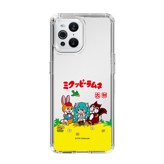 スリムプロテクションケース［ 初音ミク×クッピーラムネ - パッケージ - クリア ］