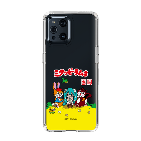 スリムプロテクションケース［ 初音ミク×クッピーラムネ - パッケージ - クリア ］