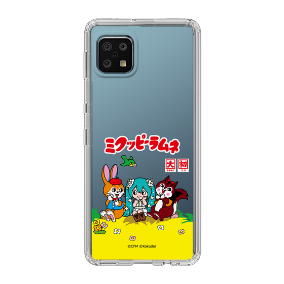 スリムプロテクションケース［ 初音ミク×クッピーラムネ - パッケージ - クリア ］