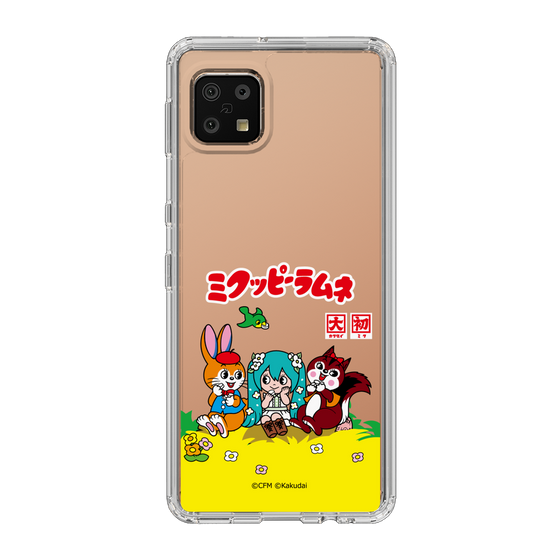 スリムプロテクションケース［ 初音ミク×クッピーラムネ - パッケージ - クリア ］