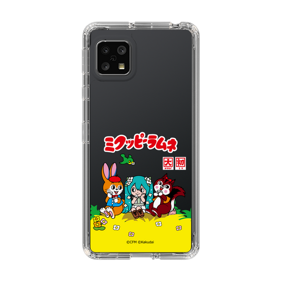 スリムプロテクションケース［ 初音ミク×クッピーラムネ - パッケージ - クリア ］