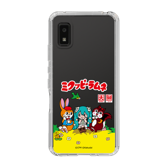 スリムプロテクションケース［ 初音ミク×クッピーラムネ - パッケージ - クリア ］