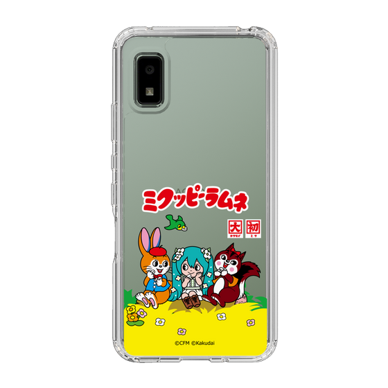 スリムプロテクションケース［ 初音ミク×クッピーラムネ - パッケージ - クリア ］