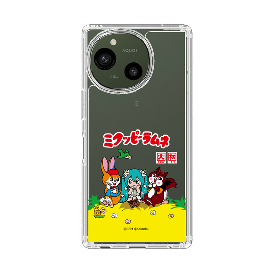 スリムプロテクションケース［ 初音ミク×クッピーラムネ - パッケージ - クリア ］