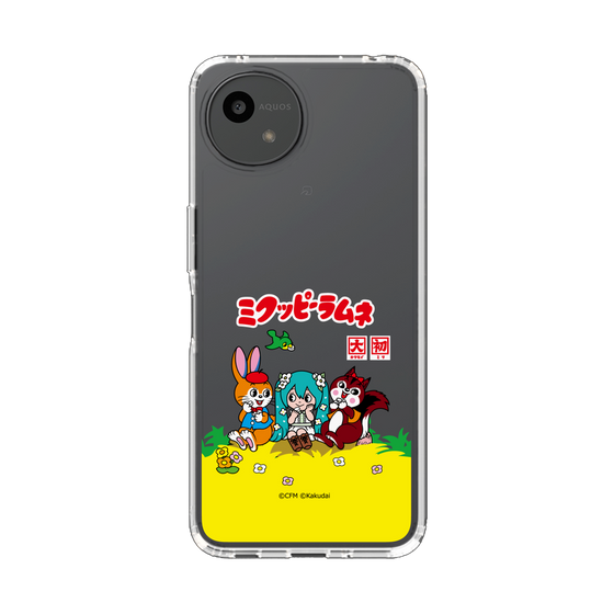 スリムプロテクションケース［ 初音ミク×クッピーラムネ - パッケージ - クリア ］