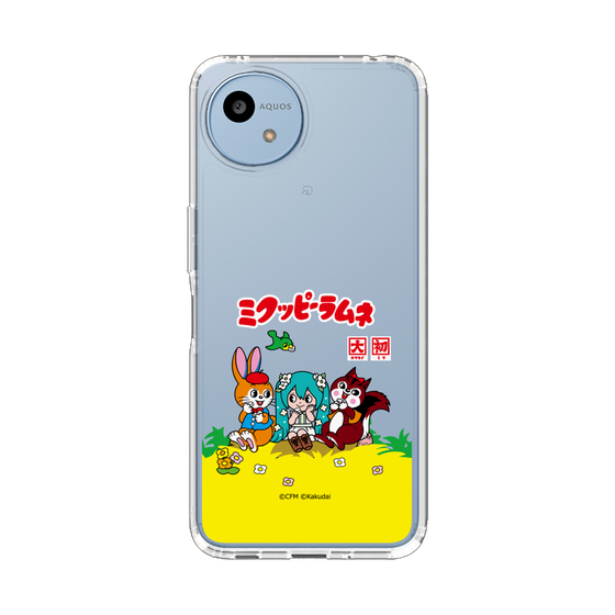 スリムプロテクションケース［ 初音ミク×クッピーラムネ - パッケージ - クリア ］