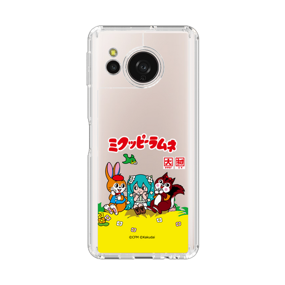 スリムプロテクションケース［ 初音ミク×クッピーラムネ - パッケージ - クリア ］