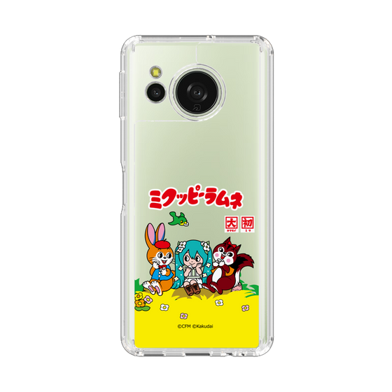 スリムプロテクションケース［ 初音ミク×クッピーラムネ - パッケージ - クリア ］