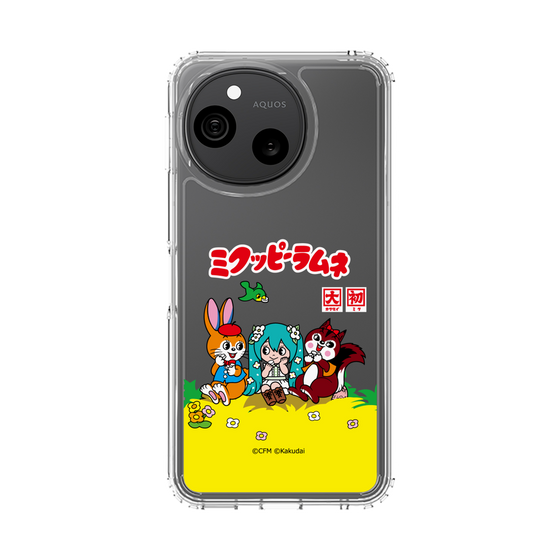 スリムプロテクションケース［ 初音ミク×クッピーラムネ - パッケージ - クリア ］