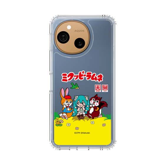 スリムプロテクションケース［ 初音ミク×クッピーラムネ - パッケージ - クリア ］