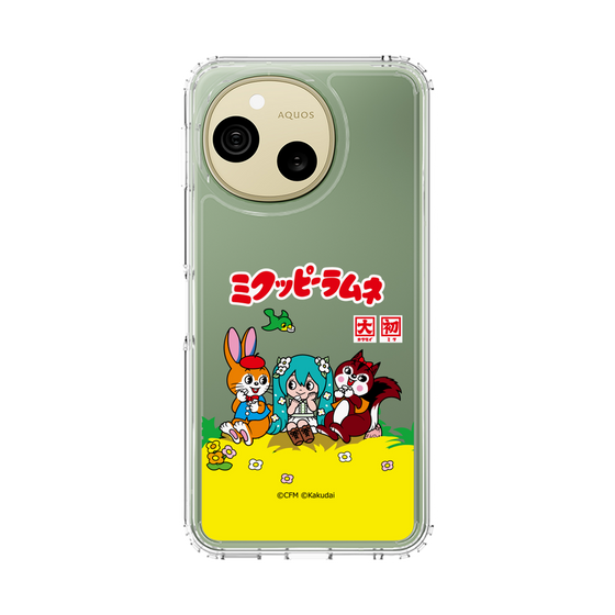 スリムプロテクションケース［ 初音ミク×クッピーラムネ - パッケージ - クリア ］