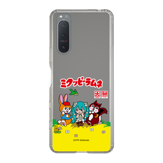 スリムプロテクションケース［ 初音ミク×クッピーラムネ - パッケージ - クリア ］