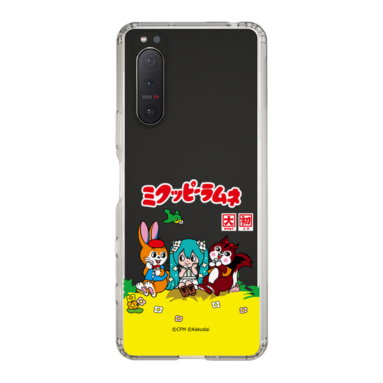 スリムプロテクションケース［ 初音ミク×クッピーラムネ - パッケージ - クリア ］