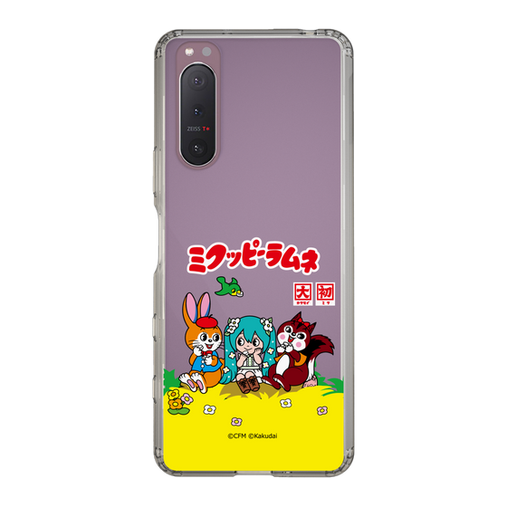 スリムプロテクションケース［ 初音ミク×クッピーラムネ - パッケージ - クリア ］
