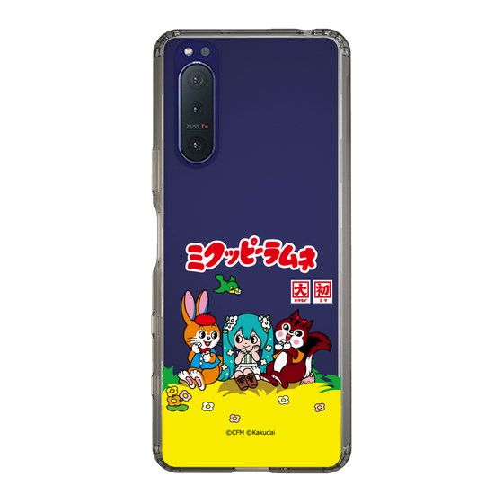 スリムプロテクションケース［ 初音ミク×クッピーラムネ - パッケージ - クリア ］