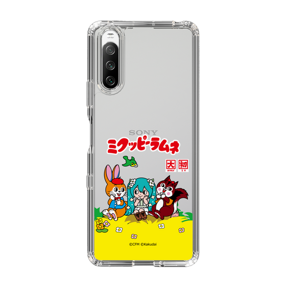 スリムプロテクションケース［ 初音ミク×クッピーラムネ - パッケージ - クリア ］
