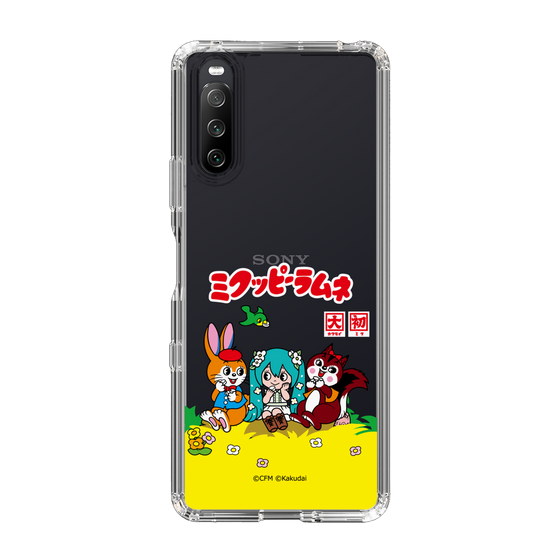 スリムプロテクションケース［ 初音ミク×クッピーラムネ - パッケージ - クリア ］