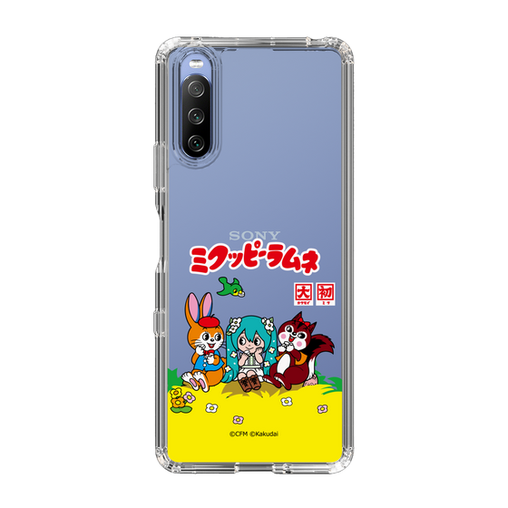 スリムプロテクションケース［ 初音ミク×クッピーラムネ - パッケージ - クリア ］