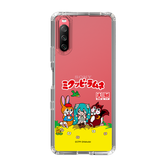 スリムプロテクションケース［ 初音ミク×クッピーラムネ - パッケージ - クリア ］