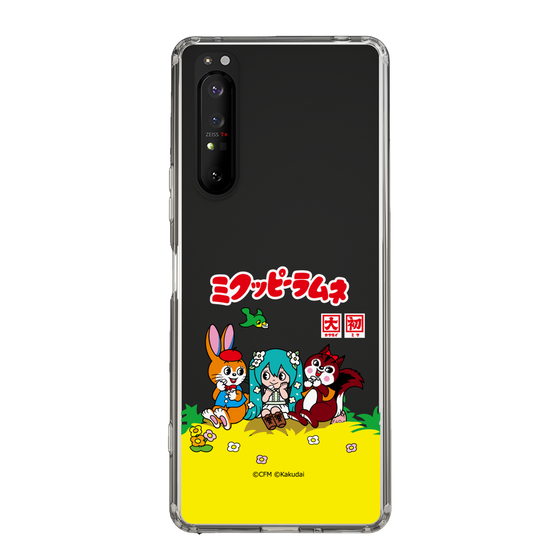 スリムプロテクションケース［ 初音ミク×クッピーラムネ - パッケージ - クリア ］
