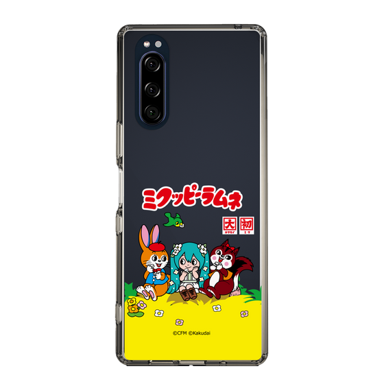 スリムプロテクションケース［ 初音ミク×クッピーラムネ - パッケージ - クリア ］