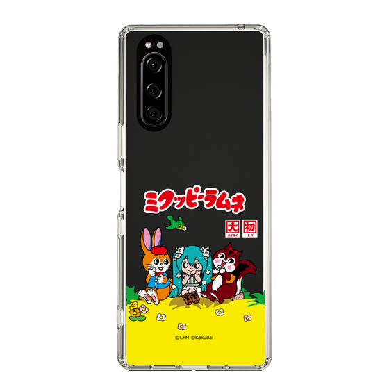 スリムプロテクションケース［ 初音ミク×クッピーラムネ - パッケージ - クリア ］