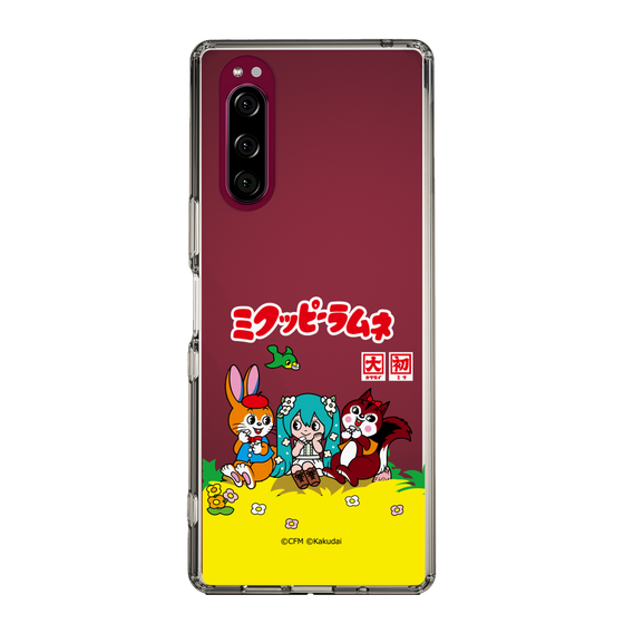 スリムプロテクションケース［ 初音ミク×クッピーラムネ - パッケージ - クリア ］