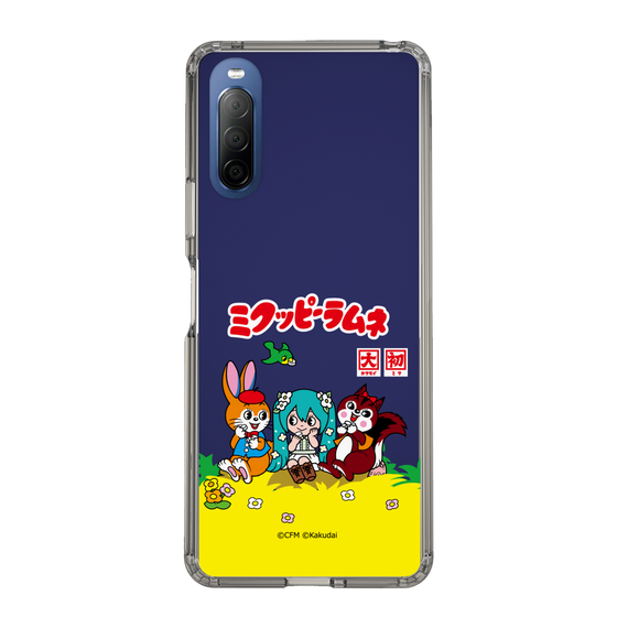 スリムプロテクションケース［ 初音ミク×クッピーラムネ - パッケージ - クリア ］