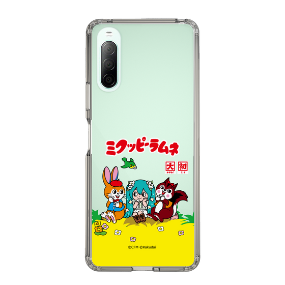 スリムプロテクションケース［ 初音ミク×クッピーラムネ - パッケージ - クリア ］