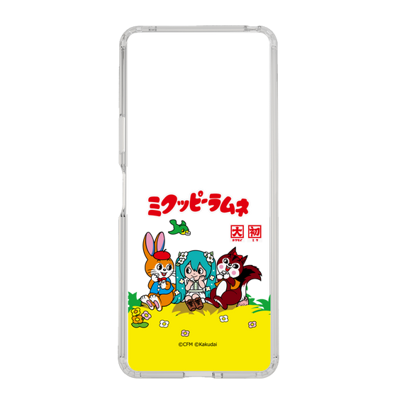 スリムプロテクションケース［ 初音ミク×クッピーラムネ - パッケージ - クリア ］