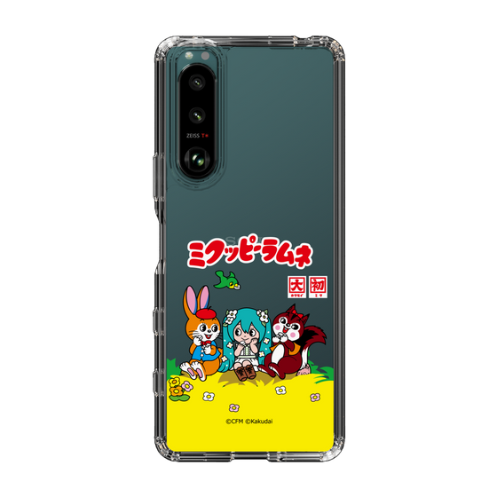スリムプロテクションケース［ 初音ミク×クッピーラムネ - パッケージ - クリア ］