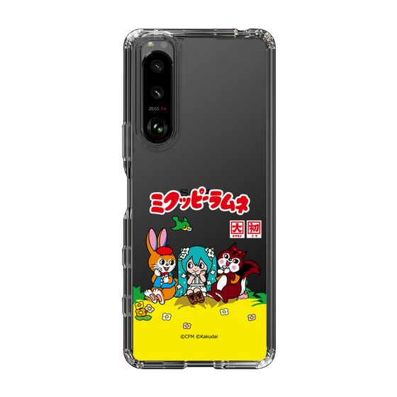 スリムプロテクションケース［ 初音ミク×クッピーラムネ - パッケージ - クリア ］
