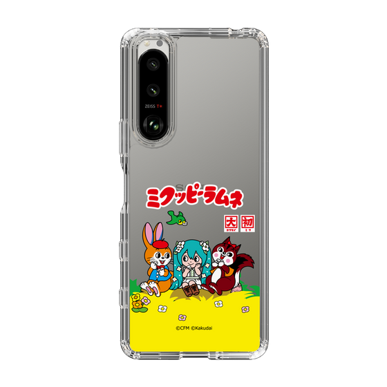スリムプロテクションケース［ 初音ミク×クッピーラムネ - パッケージ - クリア ］
