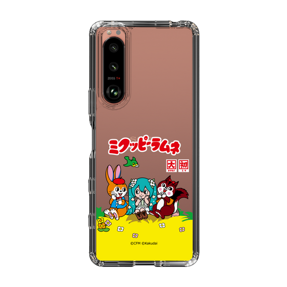 スリムプロテクションケース［ 初音ミク×クッピーラムネ - パッケージ - クリア ］