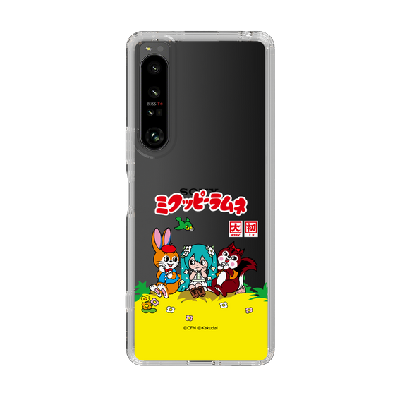 スリムプロテクションケース［ 初音ミク×クッピーラムネ - パッケージ - クリア ］