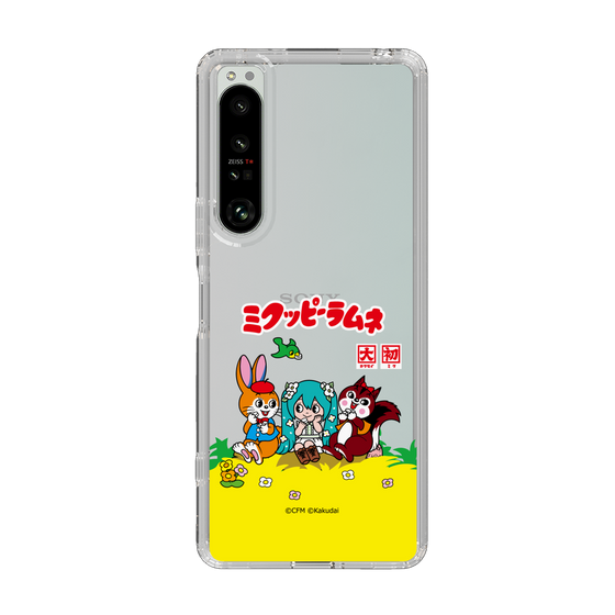 スリムプロテクションケース［ 初音ミク×クッピーラムネ - パッケージ - クリア ］