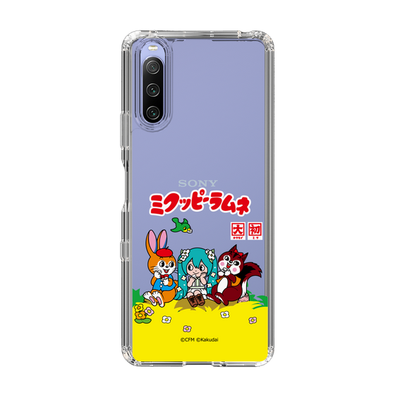 スリムプロテクションケース［ 初音ミク×クッピーラムネ - パッケージ - クリア ］