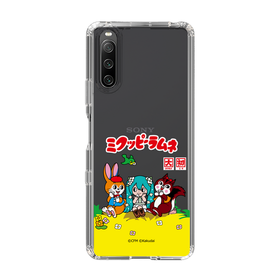 スリムプロテクションケース［ 初音ミク×クッピーラムネ - パッケージ - クリア ］