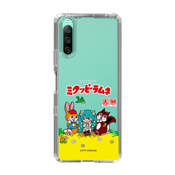 スリムプロテクションケース［ 初音ミク×クッピーラムネ - パッケージ - クリア ］